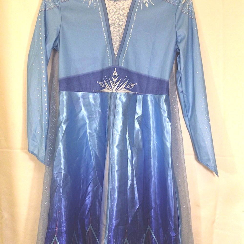 Disney Frozen 2 Princess Elsa Costume Pretty! Mildly Used in Great Condition!